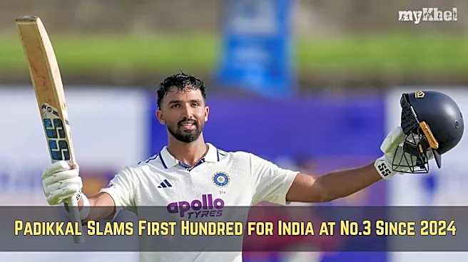 Devdutt Padikkal Galle Masterclass: How India's New No. 3 Ended a Two-Year Drought