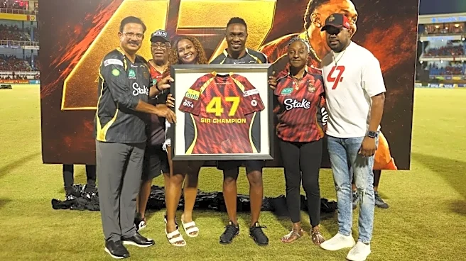 Trinbago Knight Riders Retire Dwayne Bravo Iconic No. 47 Jersey For His Cricket Contributions In Caribbean