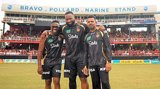 TKR Icons Bravo, Pollard and Narine Honoured as Queen’s Park Oval Renames Stand After Trinidad Trio