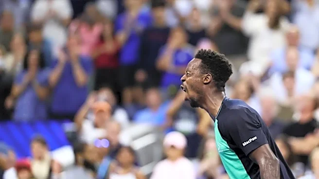 Gaël Monfils Turns 40 With a Vintage US Open Show and a Special Gift From Svitolina