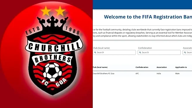 Churchill Brothers hit with Registration Ban by FIFA: What does it Mean? How long are the Banned? Explained