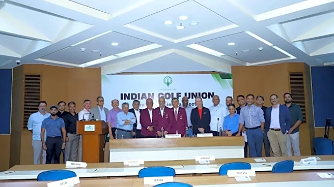 Indian Golf Union Passes Major Governance Reforms Under New Sports Act