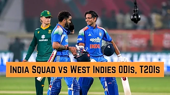 India Squad for West Indies ODIs, T20Is Announced: Check Full List of Players, Captain as BCCI name Squads