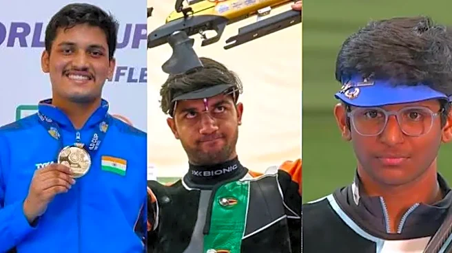 Asian Games 2026: India secure Third Medal in Shooting, Men's Team clinch Silver at 10m Air Rifle Event