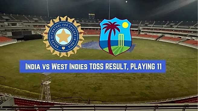 India vs West Indies Toss Result: IND vs WI 1st ODI Who Won Toss, Playing 11