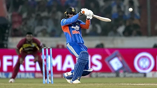 IND vs WI: India Smash Fastest-Ever T20I Fifty as Sanju Samson Blazes Against West Indies