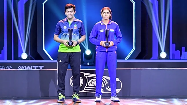 Harmeet Desai-Yashaswini Ghorpade End India’s 72-Year Wait For Asian Table Tennis Championships Medal