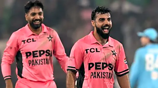 Shadab Khan Creates ODI History With 113* in Pakistan's Thrilling One-Wicket Win Over England; Highest Scores at Every Batting Position