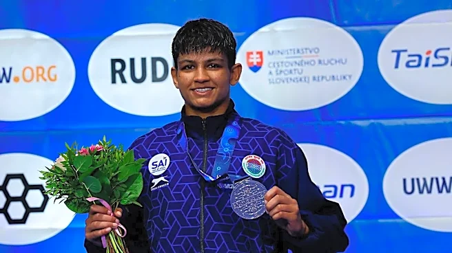 Tanu Sharma Wins Bronze At World Wrestling Championships On Senior Debut
