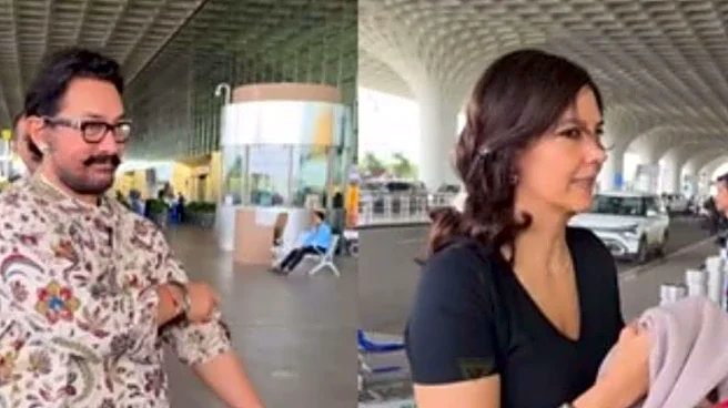 Aamir Khan’s Girlfriend Gauri Spratt Is Paparazzi’s New Favourite Face
