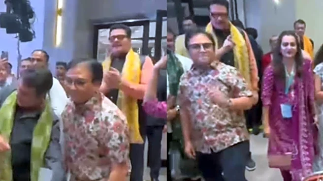 Watch: ‘Jethalal’ Dilip Joshi Lights Up Garba Night With Dance Moves