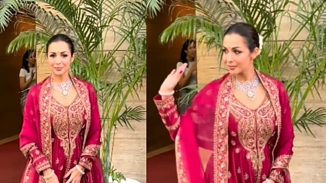 Malaika Arora’s Latest Navratri Special Look Will Make You Sing ‘Anarkali Disco Chali’