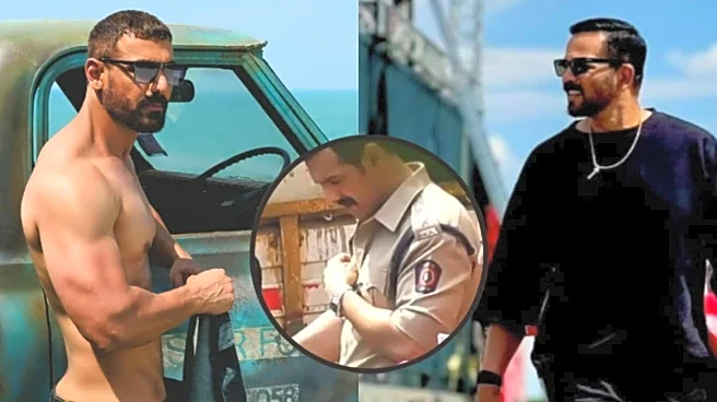 John Abraham Spotted In Police Avatar For Rohit Shetty’s Next | Details Inside