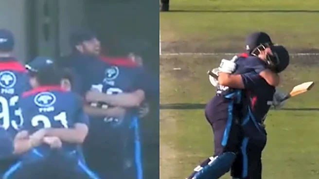 Watch: Historic Upset! Namibia Defeat South Africa In First-Ever T20I Against Them