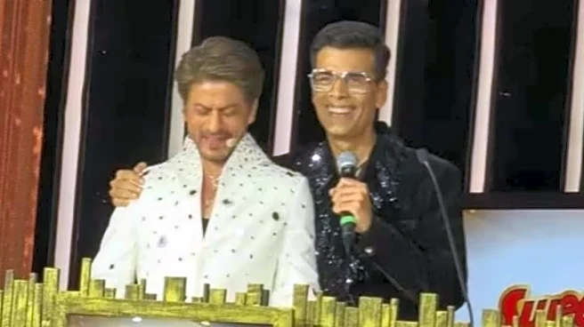 Shah Rukh Khan Teases Karan Johar And Asks If He’s Running For Ozempic, KJo Fires Back in Style