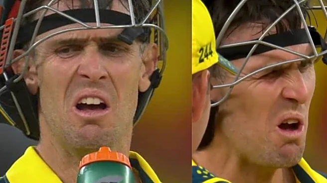 AUS's Mitchell Marsh Tricked To Drink 'Pickle Juice' Vs India, Video Goes Viral