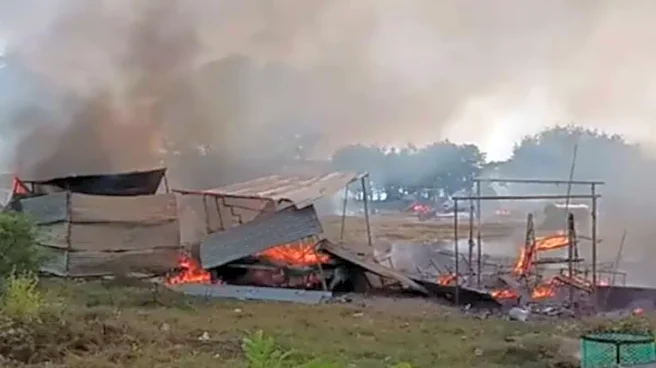 Fire Guts 65 Shops At UP Firecracker Market, Losses In Crores
