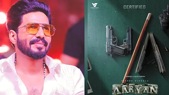 Vishnu Vishal’s Investigative Thriller Aaryan Gets U/A Certificate From CBFC