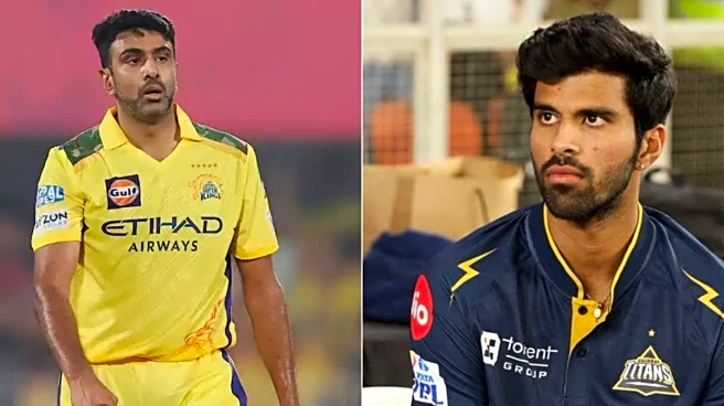 Washington Sundar To Replace Ashwin In CSK? Report Claims Massive Trade Deal With Gujarat Titans