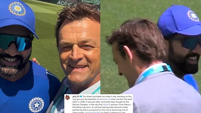 'Pleasure To Play Against You And With You': Adam Gilchrist's Insta Post For Rohit Sharma Wins Internet