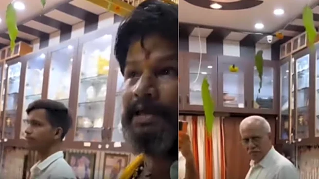 UP Gold Shop Owner ‘Denies’ Entry To Customer, Calls Him ‘Poor’: ‘Aur Photo Premanand Ji Ki Laga Rakhi Hai’ | Video