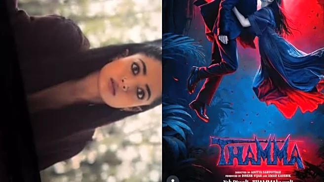 Rashmika Mandanna Sneaks Into Theatre To Watch Thamma, Enjoys Fans Reactions