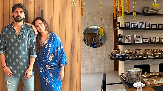 Inside Sonakshi Sinha And Zaheer Iqbal's Modern Mumbai Home By The Sea