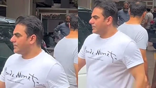 Watch: Arbaaz Khan Offers Friday Prayers At Jama Masjid After Daughter’s Arrival
