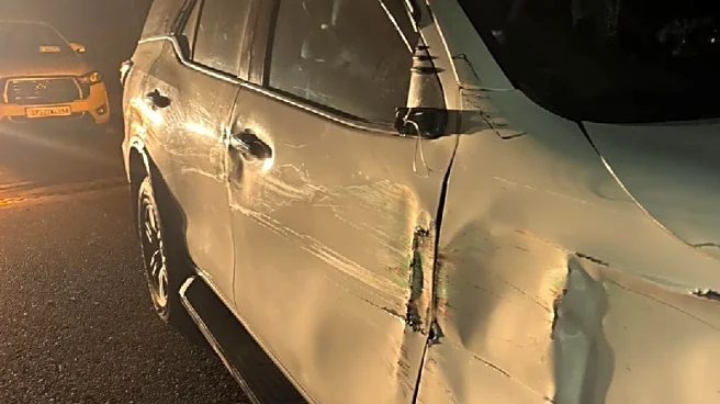 UP Minister Rani Maurya Narrowly Escapes Road Accident On Agra-Lucknow Expressway