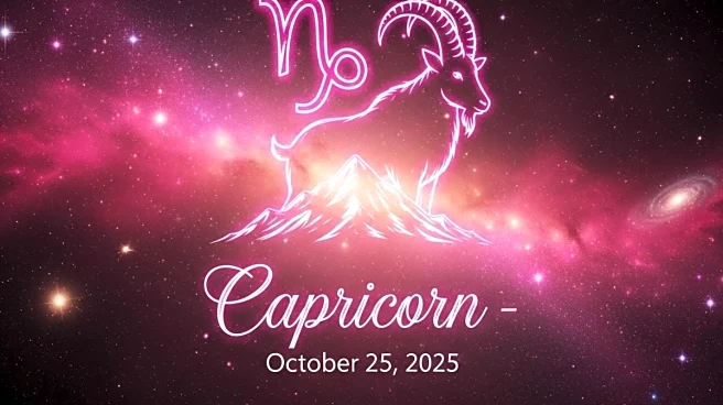 Capricorn Horoscope Today, October 25, 2025