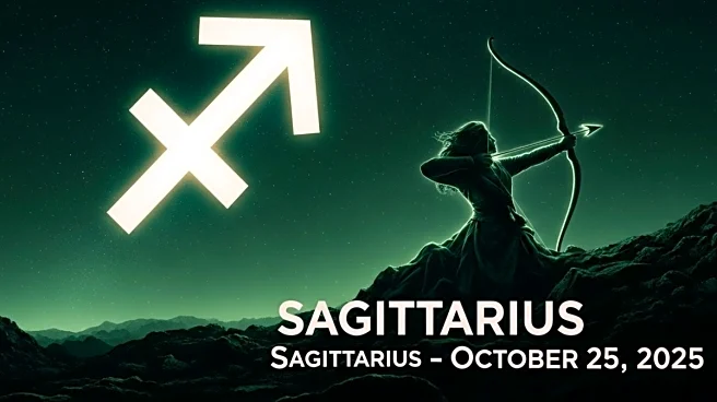 Sagittarius Horoscope Today, October 25, 2025