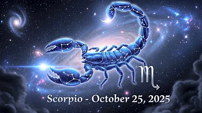 Scorpio Horoscope Today, October 25, 2025