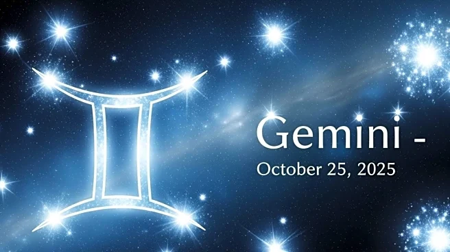Gemini Horoscope Today, October 25, 2025