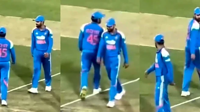 Ro-Ko Moment In Sydney! Fans Adore Rohit Sharma-Virat Kohli's Viral On-Field Exchange | Watch