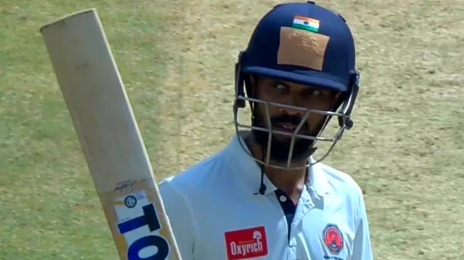 Ruturaj Gaikwad’s Century Lights Up Opening Day As Maharashtra Post 313 vs Chandigarh