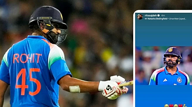 Ritika Sajdeh's Insta Story For Rohit Sharma Hits Every Indian Fan In The Feels