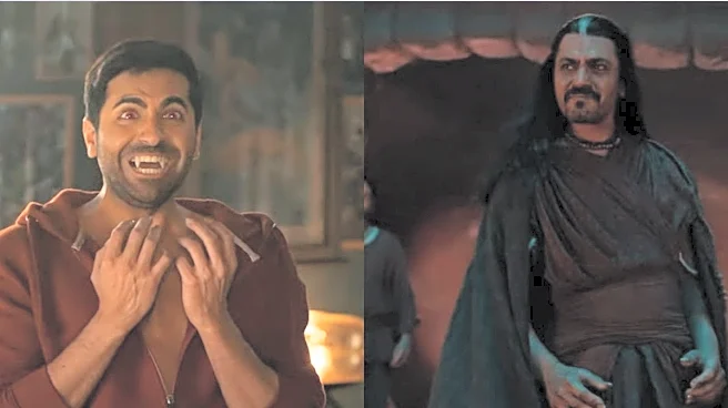 Ayushmann Khurrana Apologised To Nawazuddin Siddiqui On Thamma Sets For THIS Reason