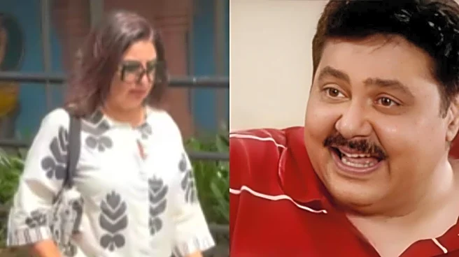 'Bas Yehi Karo': Disappointed Farah Khan Schools Paparazzi At Satish Shah’s Funeral | Video