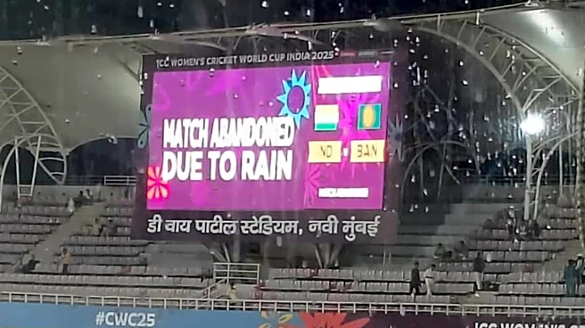India vs Bangladesh World Cup Match Abandoned; Pratika Rawal’s Injury Scares Hosts Ahead of Semis