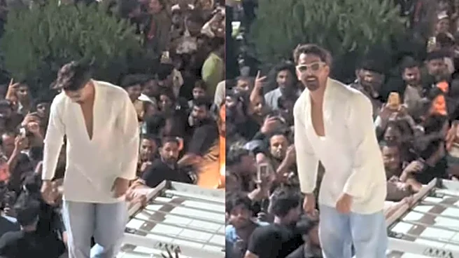 Watch: Harshvardhan Rane Stands On Car Roof To Greet Fans As Ek Deewane Ki Deewaniyat Fever Spreads