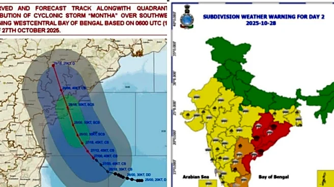 Severe Cyclone 'Montha' Barrels Towards Andhra Coast, Heavy Rain Alert In 8 States