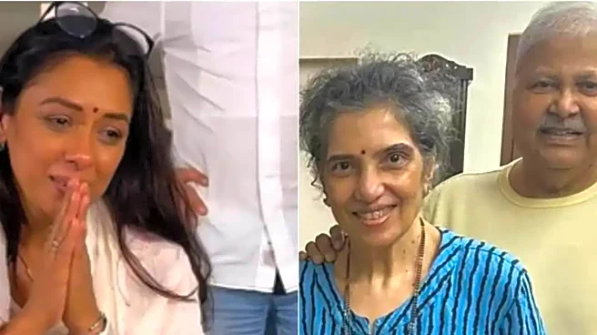 'Unko Jane Do': Rupali Ganguly Asks Paps With Folded Hands To Not Click Late Satish Shah's Wife