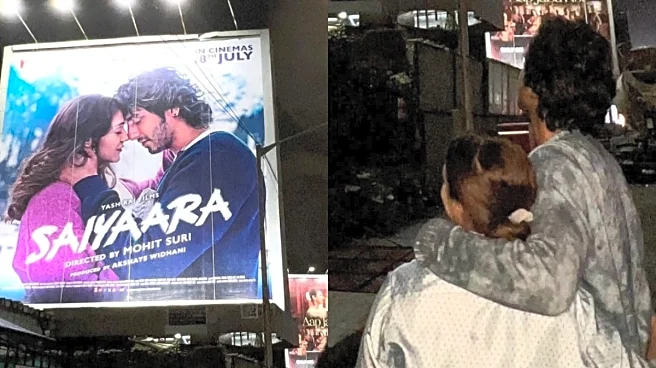 Ahaan Panday’s Mom Gets Emotional Seeing His First Billboard From Saiyaara: 'What A Joyful Ride'