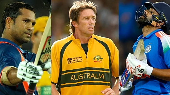 Rohit Over Tendulkar, No Sehwag! McGrath Picks Top 5 Indian ODI Batters Of All Time