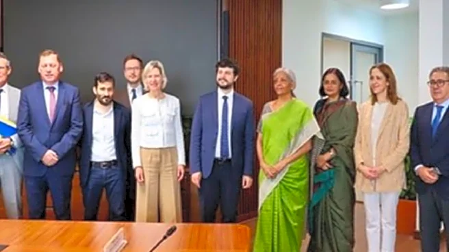 FM Nirmala Sitharaman Meets EU Delegation To Boost India-EU Trade & Investment Ties