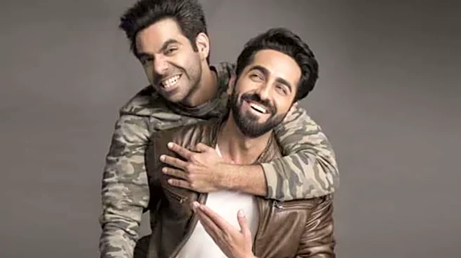 Aparshakti, Ayushmann Khurrana Celebrate Thamma’s Success With Spooky Twist