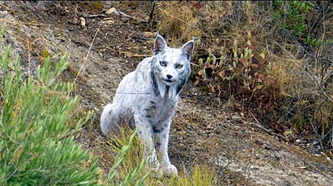 World's First-Ever White Iberian Lynx Spotted In Spain: 'Conservation Done Right'