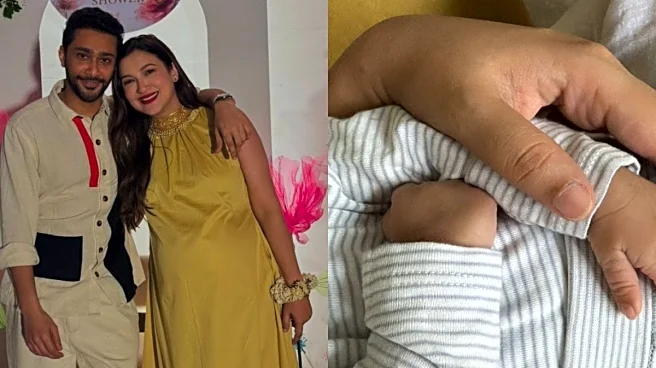 Gauahar Khan Shares First Glimpse Of Her Newborn Son Farwaan, Two Months After His Birth | See Here