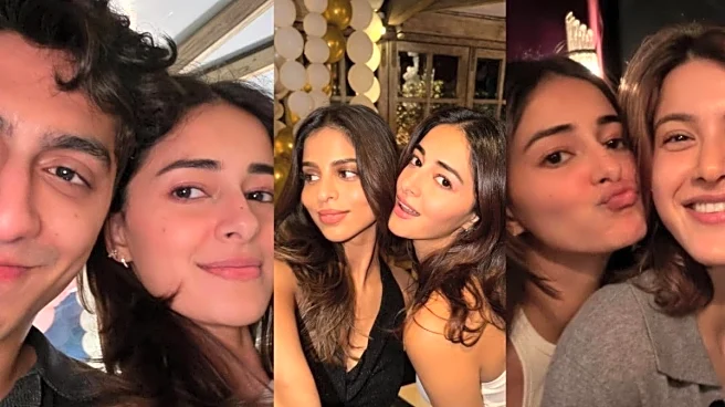 Inside Ananya Panday’s Glam Birthday Celebration With BFFs Suhana Khan, Shanaya Kapoor And Ahaan Panday