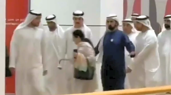 Breaching Security Ring, Woman Crosses Dubai Ruler’s Path Inside Mall. And, Then THIS Happens!